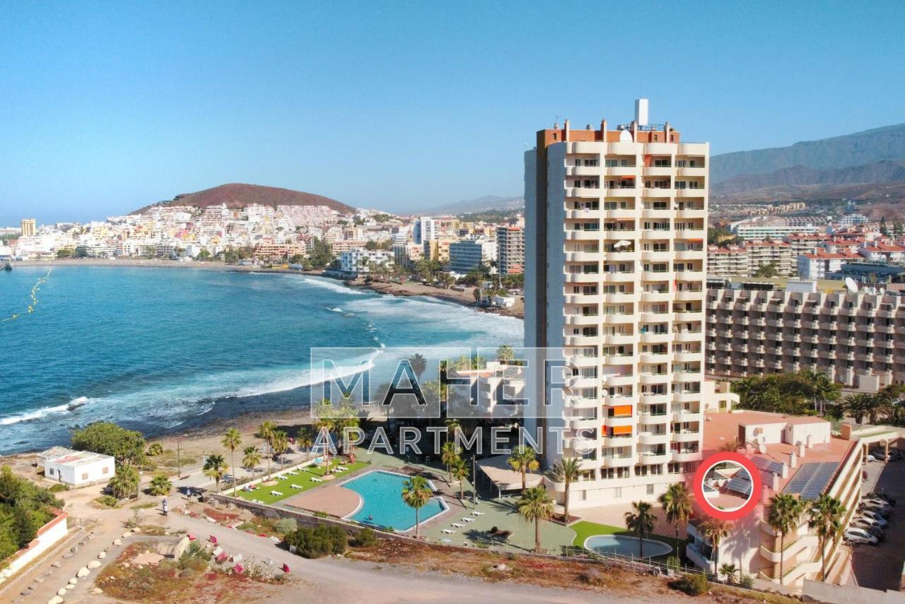 Modern Apartment With An Addictive Terrace View Los Cristianos  Dış mekan fotoğraf